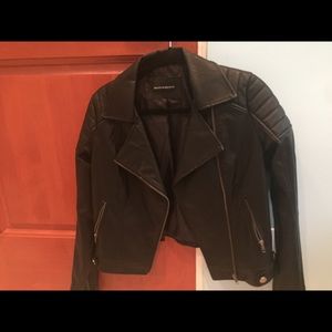 Leather jacket from Brandy Melville